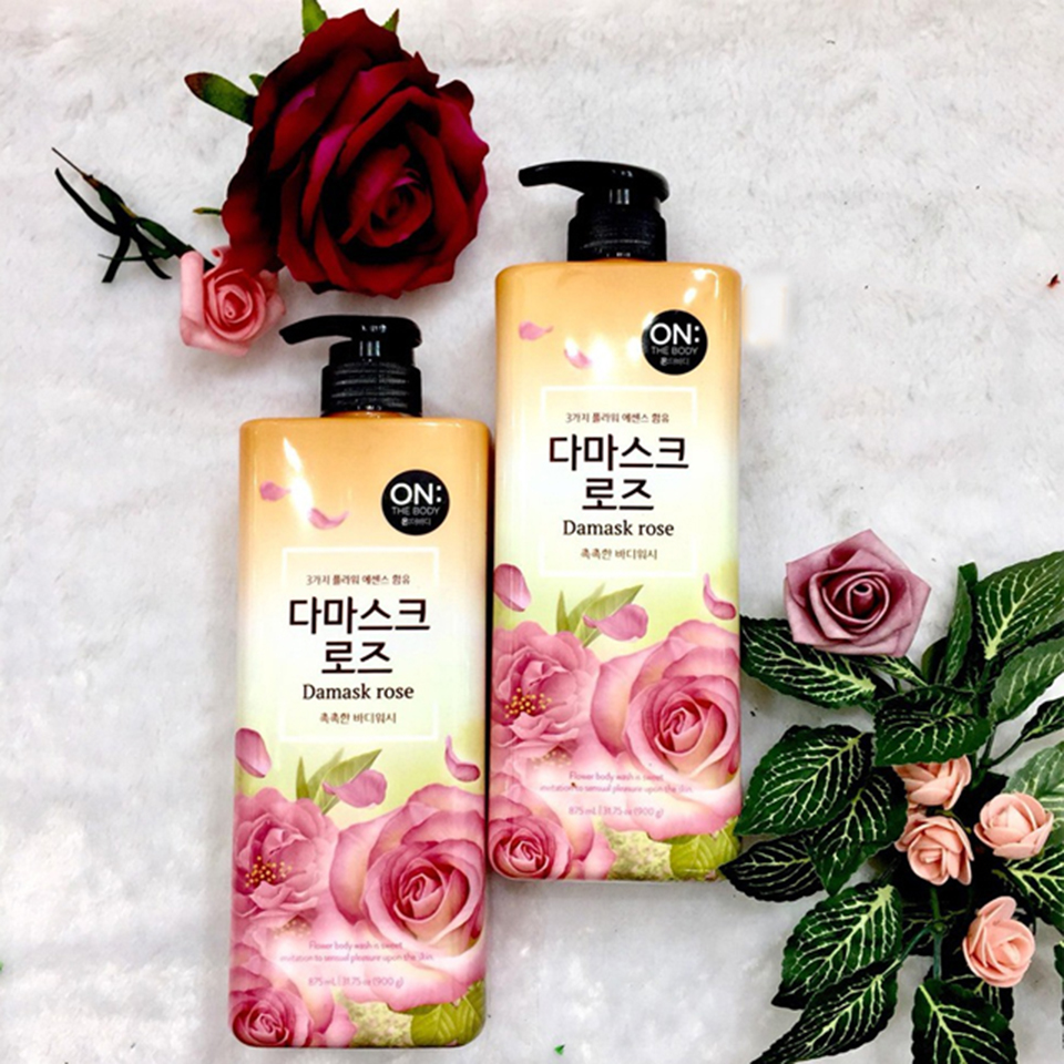 Sữa Tắm Hàn Quốc On The Body Damask Rose